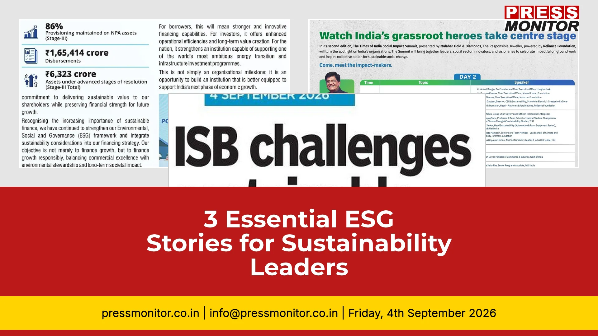 3 Essential ESG Stories for Sustainability Leaders