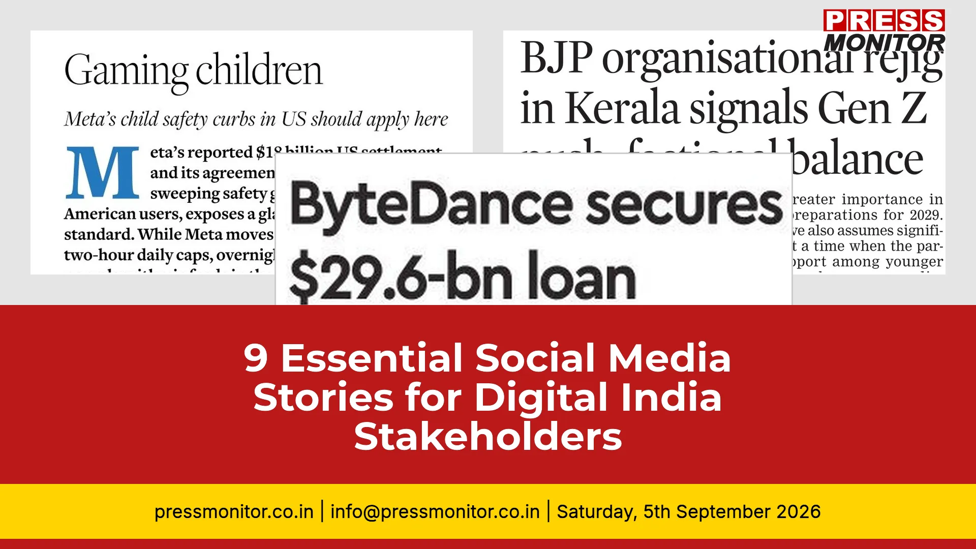 9 Essential Social Media Stories for Digital India Stakeholders