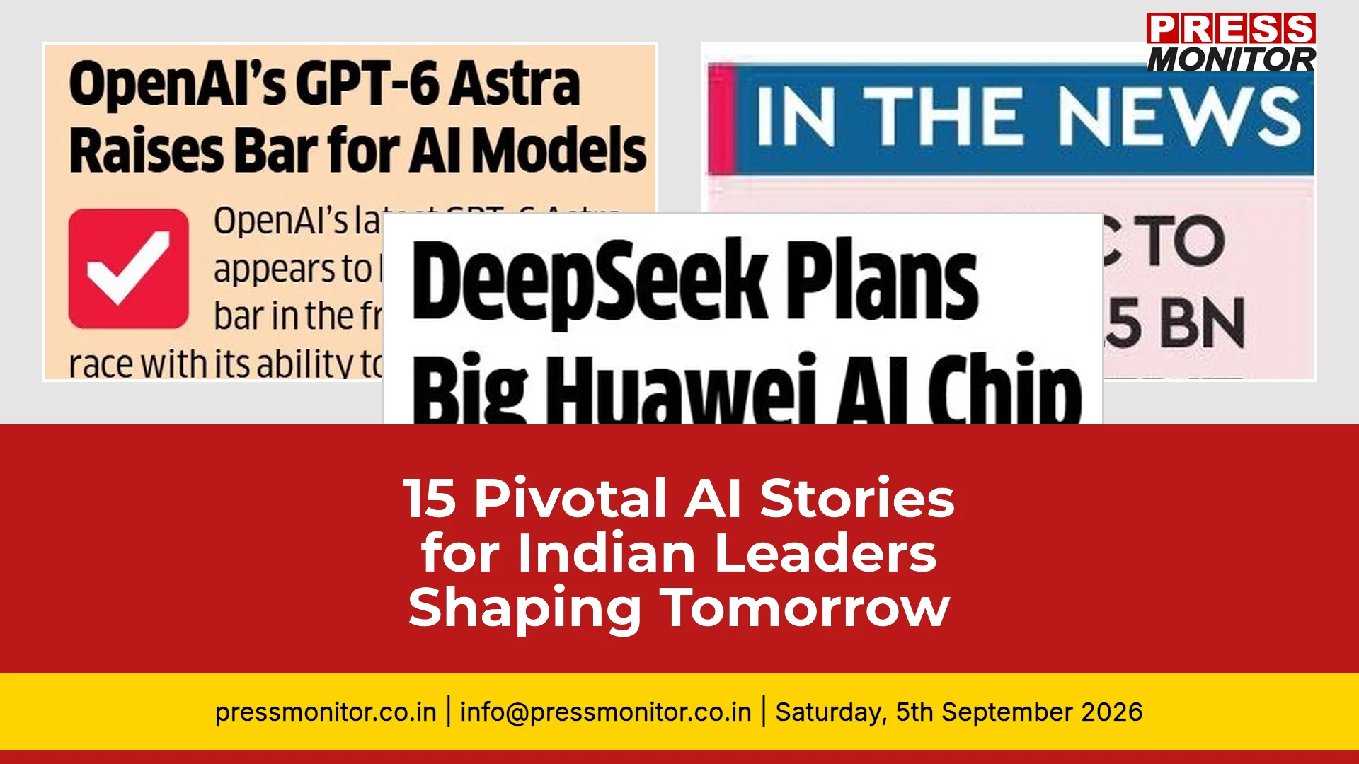15 Pivotal AI Stories for Indian Leaders