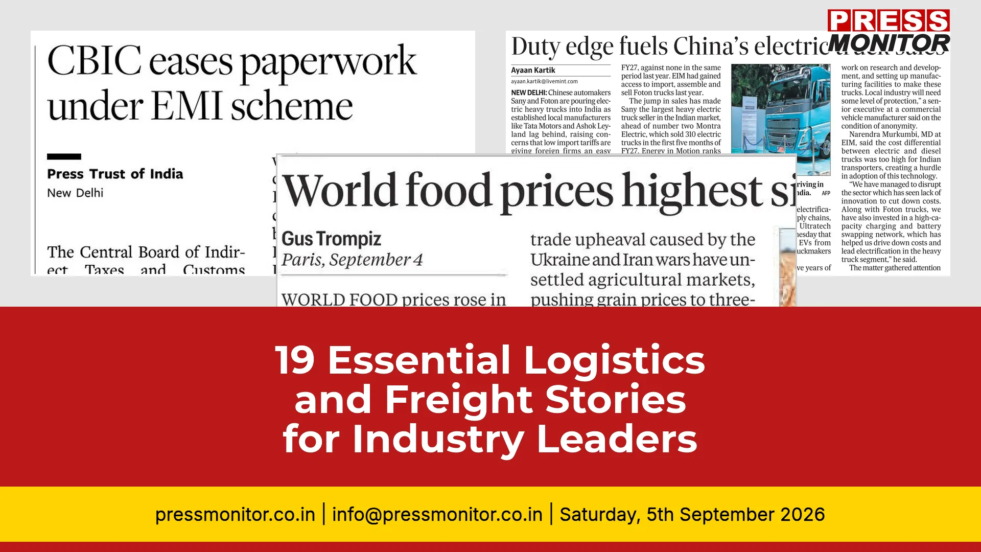 19 Essential Logistics and Freight Stories for Industry Leaders