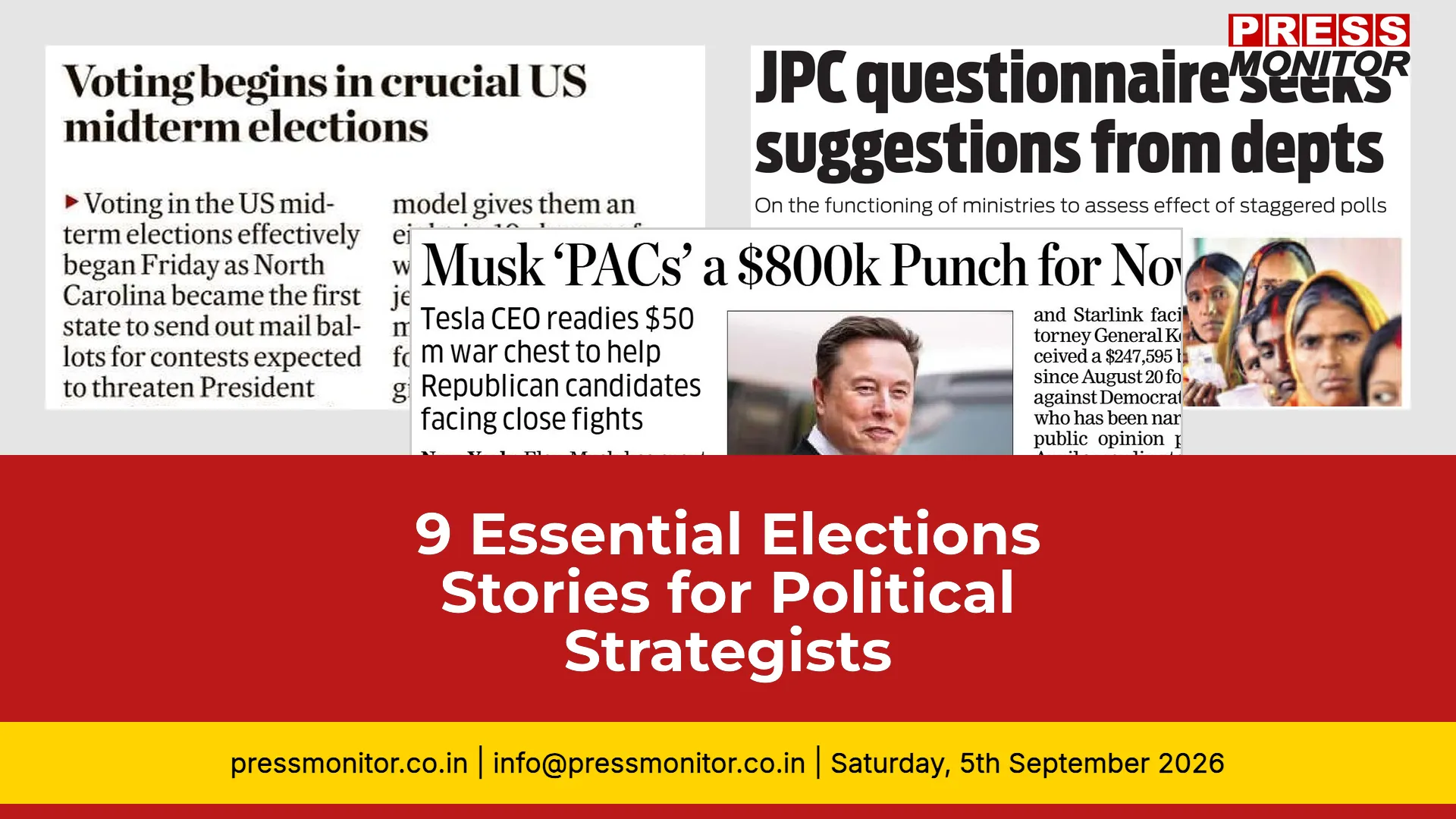 9 Essential Elections Stories for Political Strategists