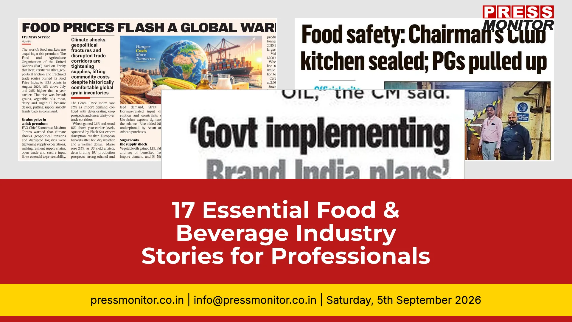 17 Essential Food & Beverage Industry Stories for Professionals