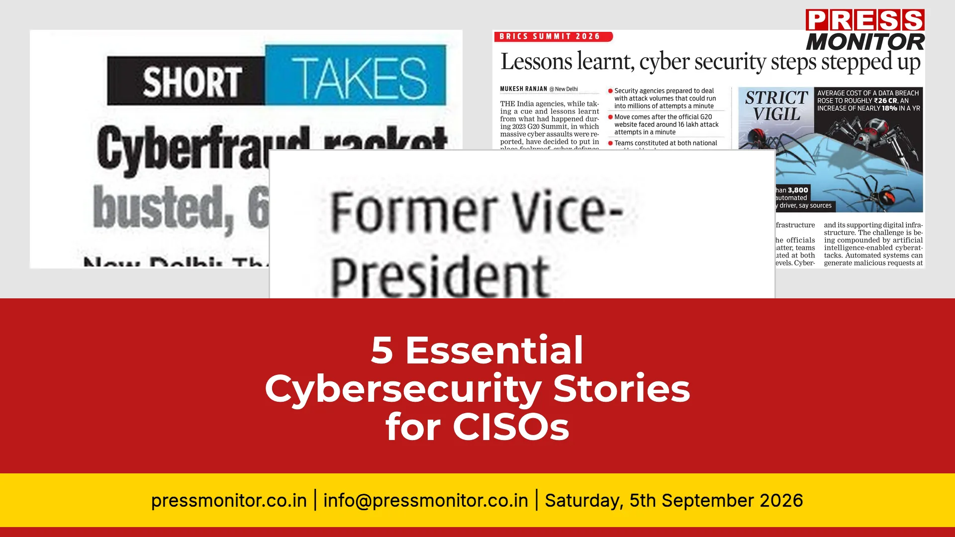 5 Essential Cybersecurity Stories for CISOs