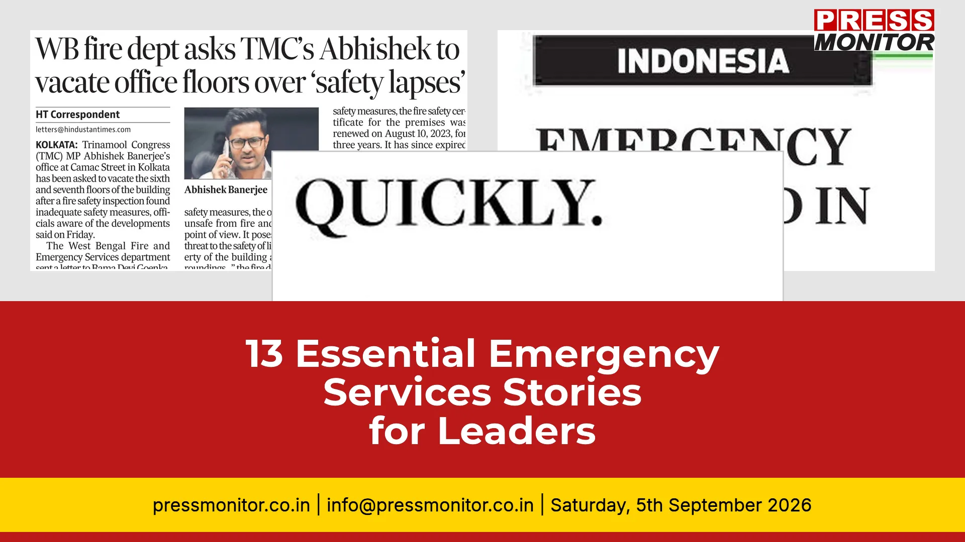 13 Essential Emergency Services Stories for Leaders