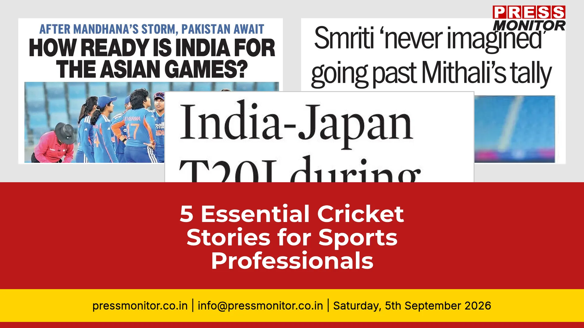 5 Essential Cricket Stories for Sports Professionals