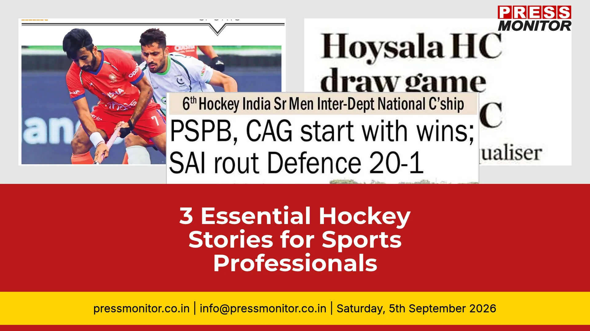 3 Essential Hockey Stories for Sports Professionals