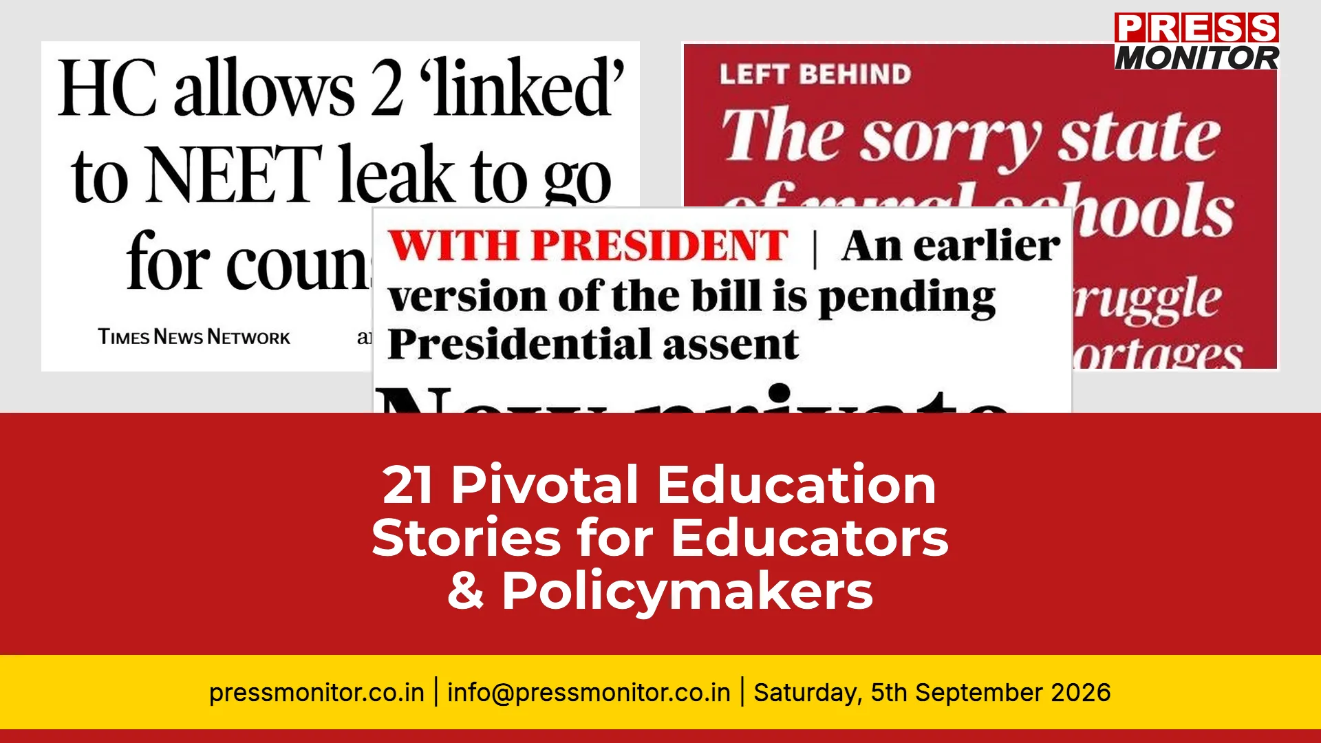 21 Pivotal Education Stories for Educators & Policymakers