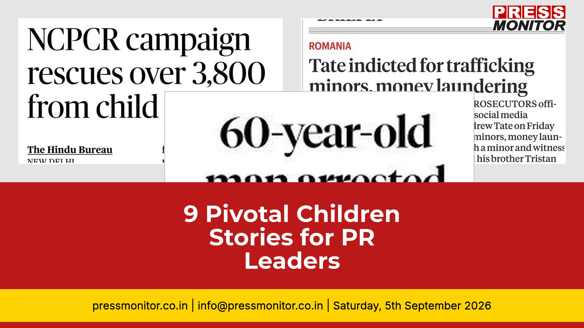 9 Pivotal Children Stories for PR Leaders