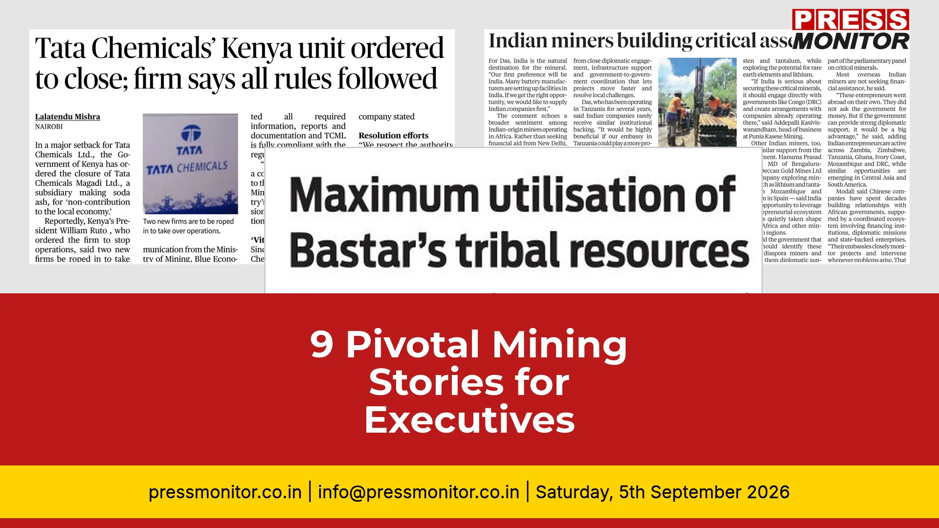 9 Pivotal Mining Stories for Executives