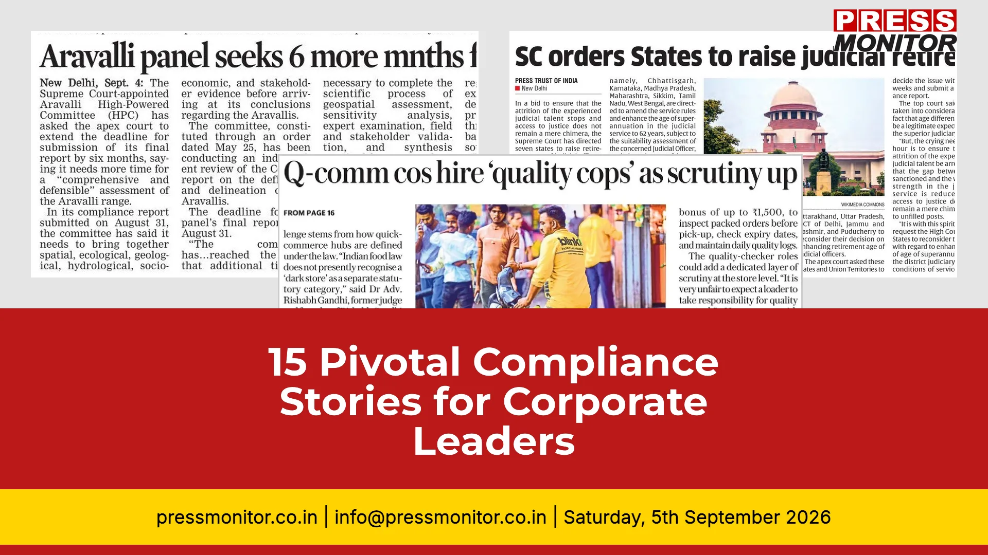 15 Pivotal Compliance Stories for Corporate Leaders