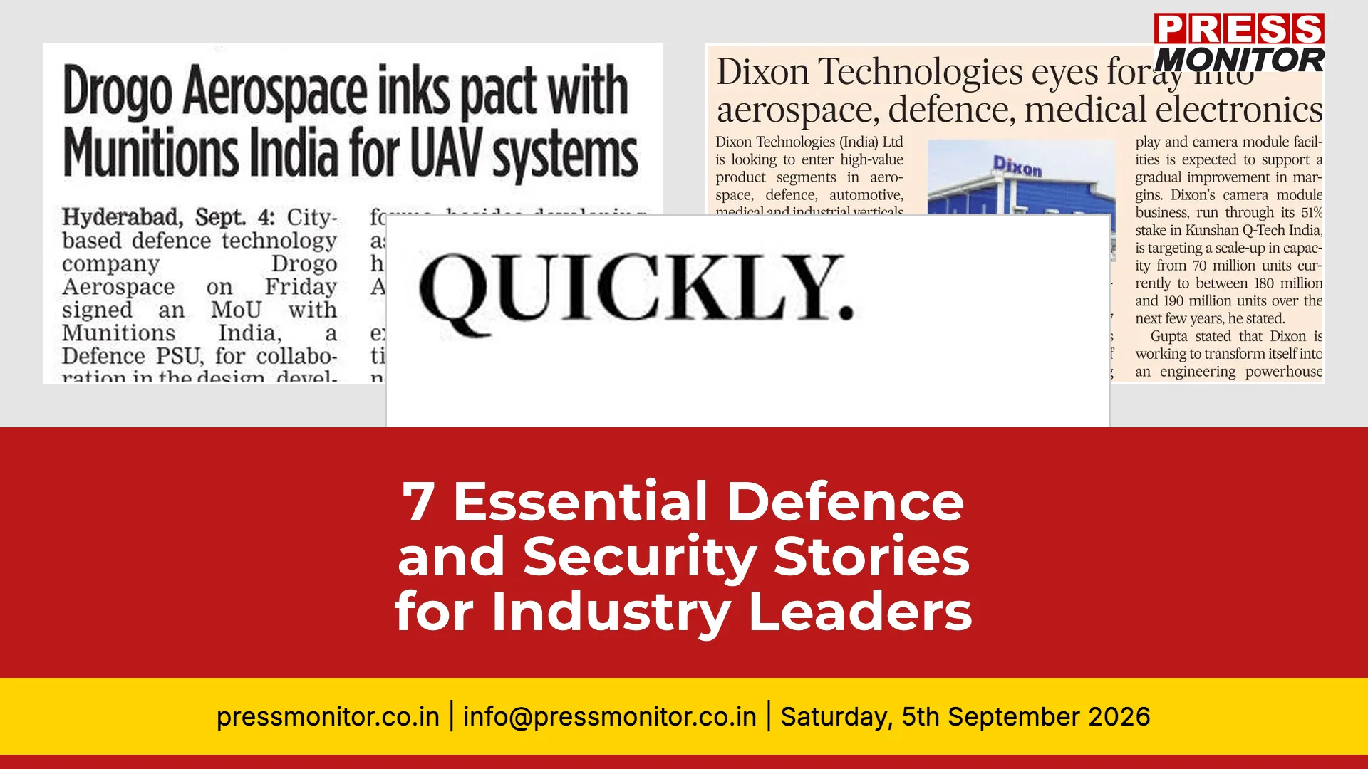 7 Essential Defence and Security Stories for Industry Leaders