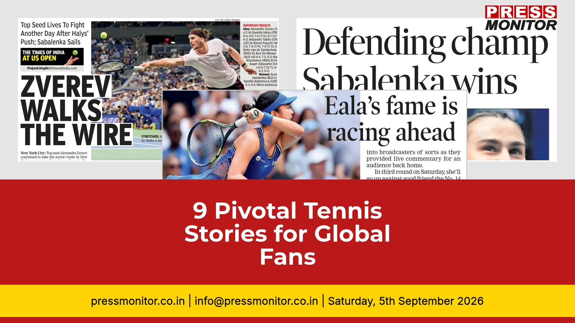 9 Pivotal Tennis Stories for Global Fans