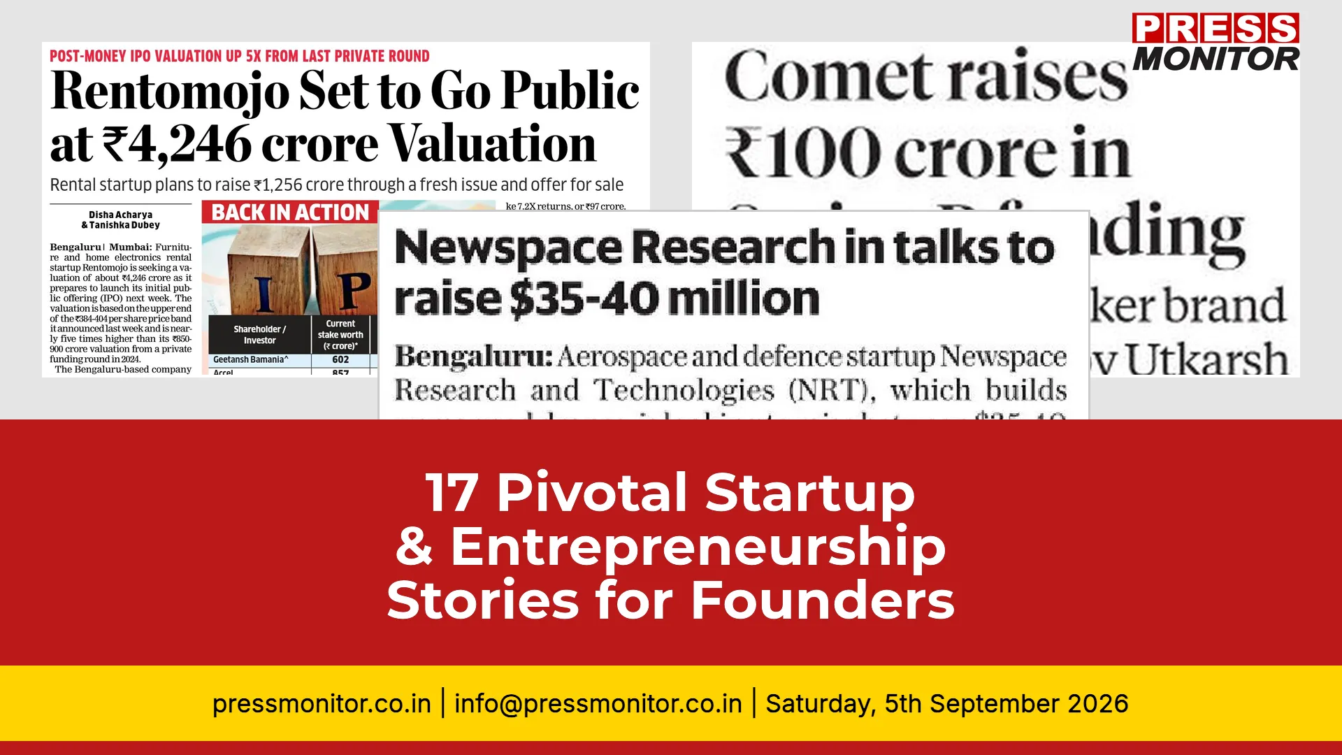 17 Pivotal Startup & Entrepreneurship Stories for Founders