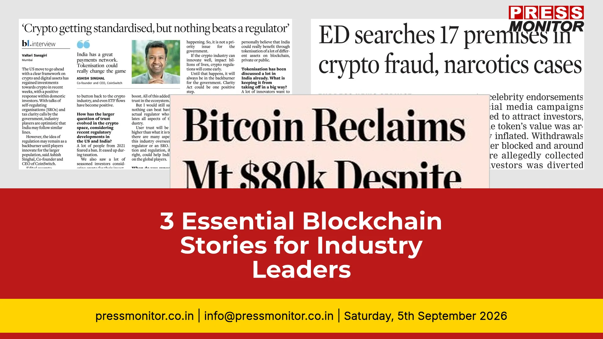 3 Essential Blockchain Stories for Industry Leaders
