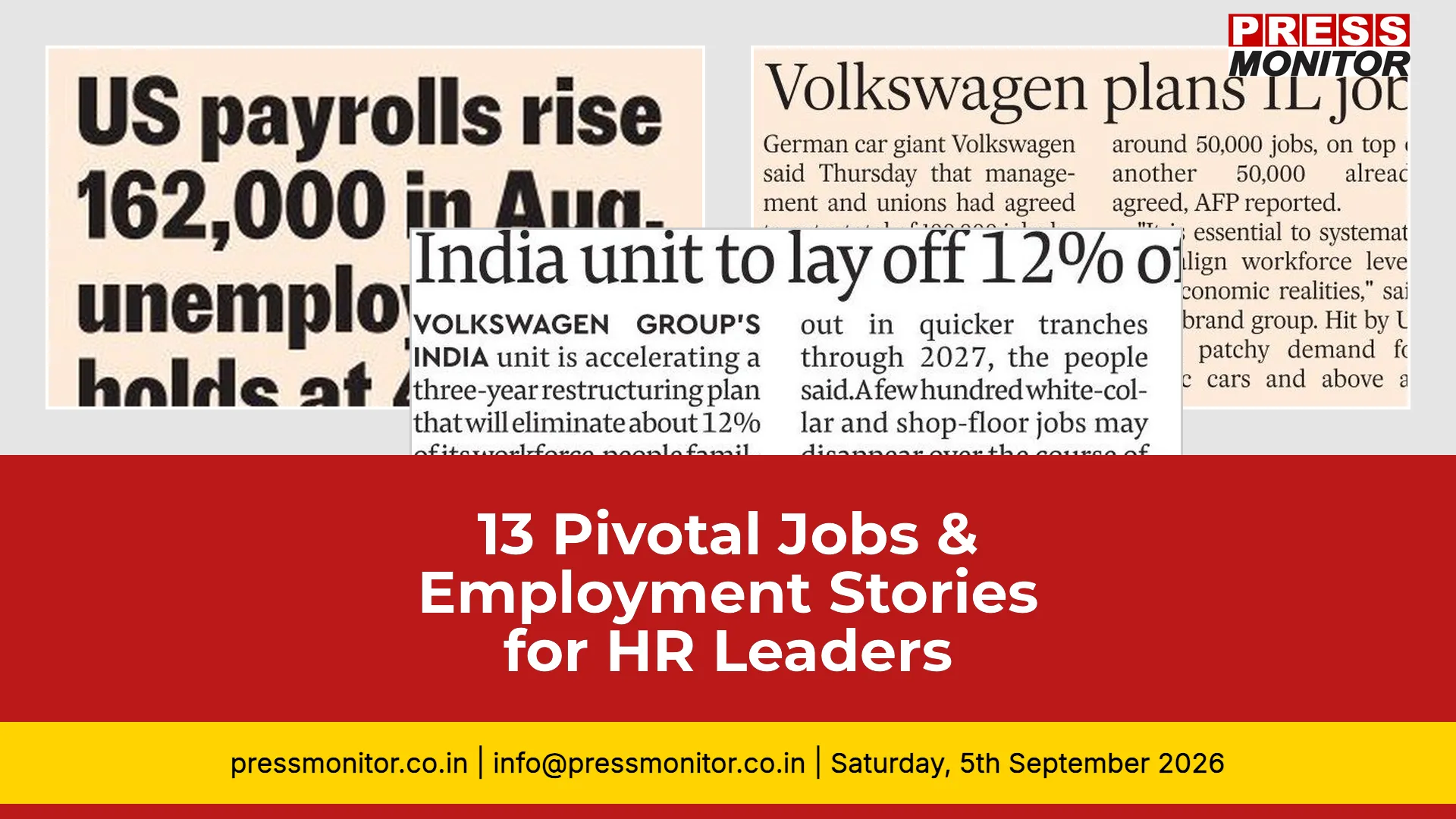 13 Pivotal Jobs & Employment Stories for HR Leaders