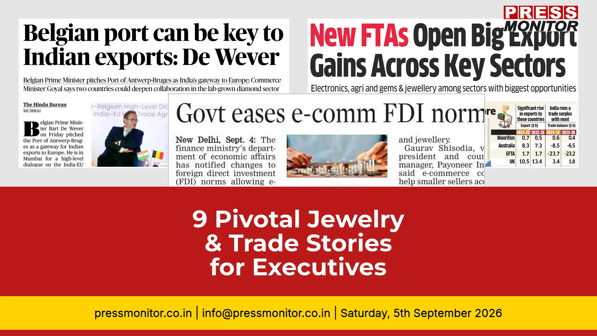 9 Pivotal Jewelry & Trade Stories for Executives