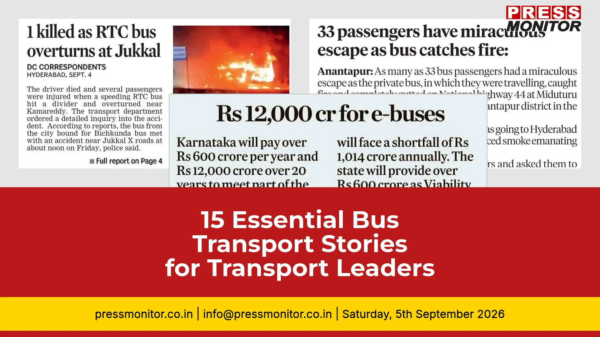 15 Essential Bus Transport Stories for Transport Leaders