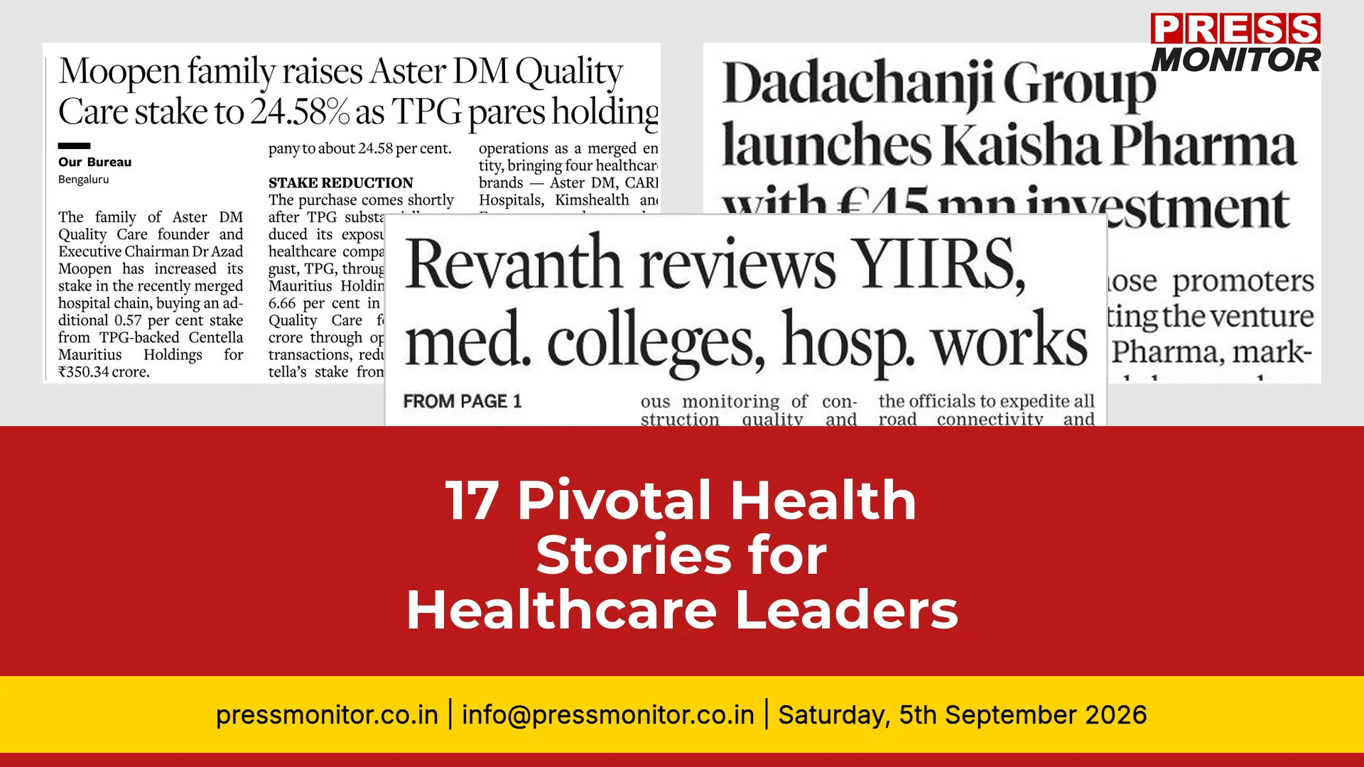 17 Pivotal Health Stories for Healthcare Leaders