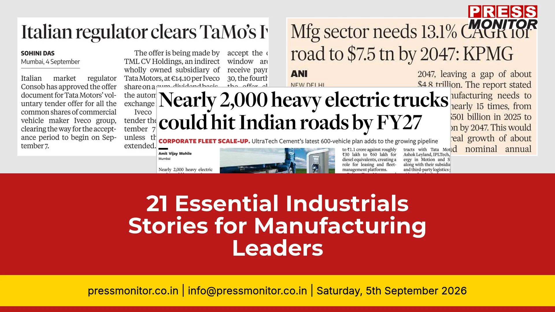 21 Essential Industrials Stories for Manufacturing Leaders