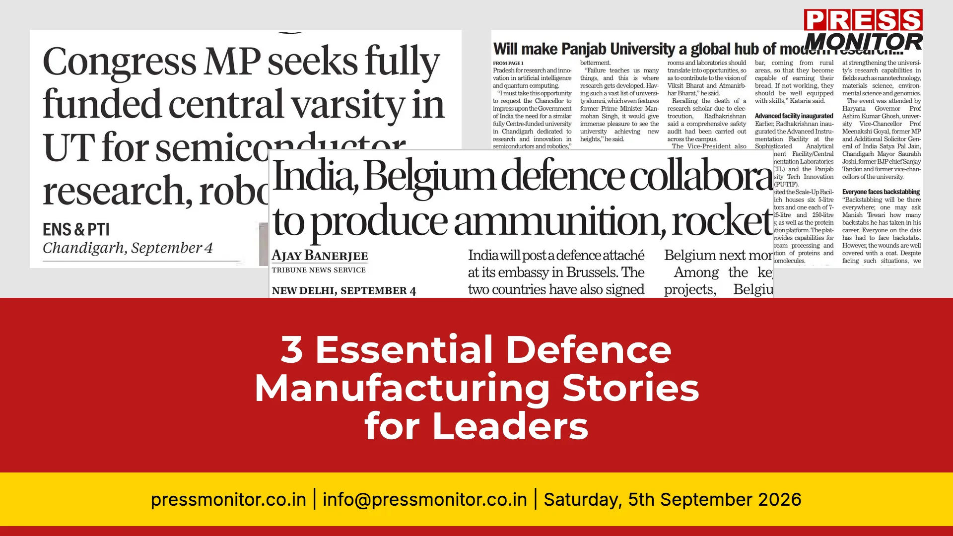 3 Essential Defence Manufacturing Stories for Leaders