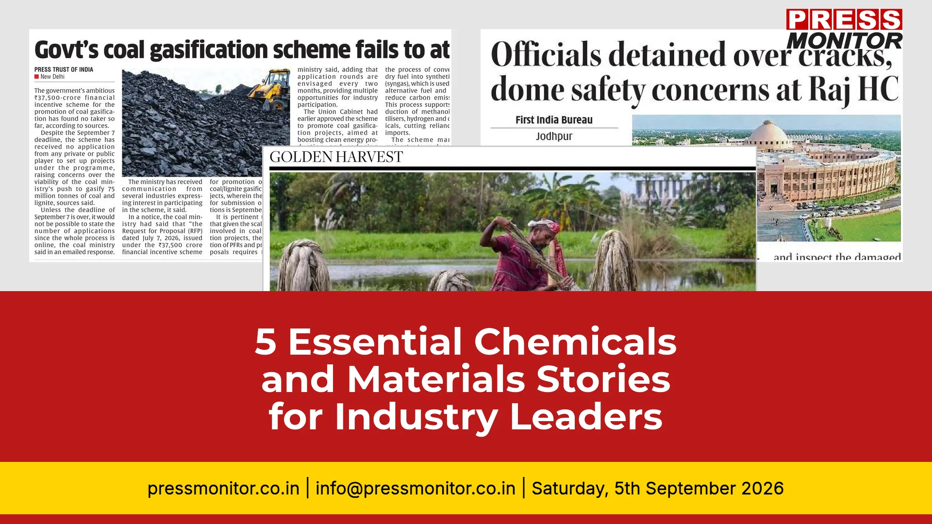 5 Essential Chemicals and Materials Stories for Industry Leaders