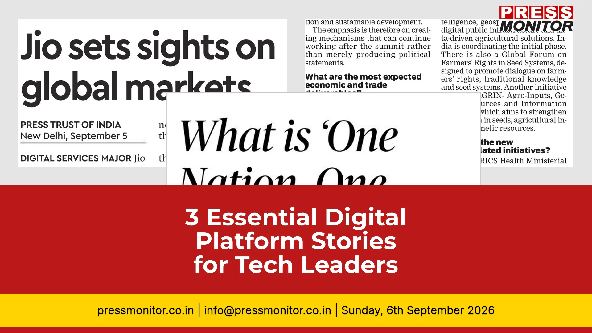 3 Essential Digital Platform Stories for Tech Leaders