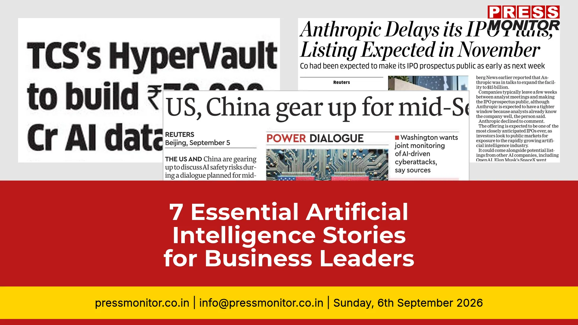 7 Essential Artificial Intelligence Stories for Business Leaders
