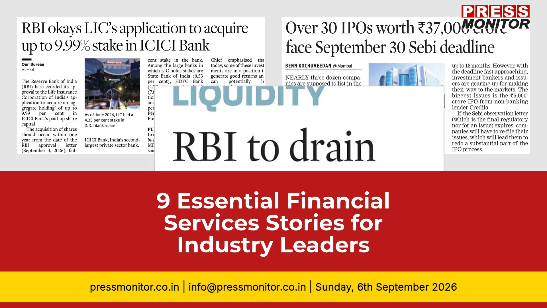 9 Essential Financial Services Stories for Industry Leaders