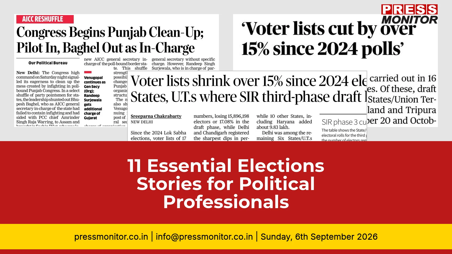 11 Essential Elections Stories for Political Professionals