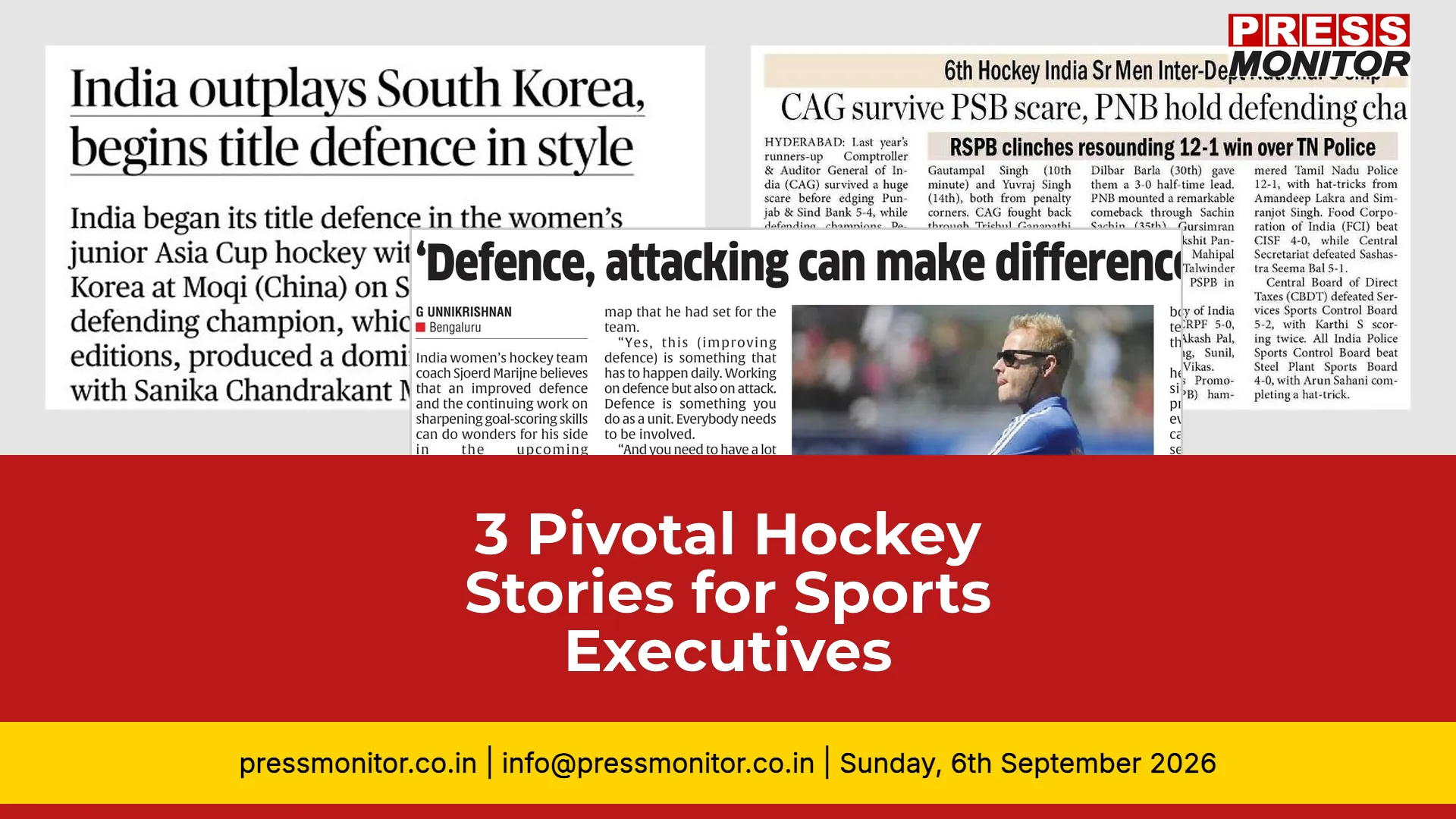 3 Pivotal Hockey Stories for Sports Executives