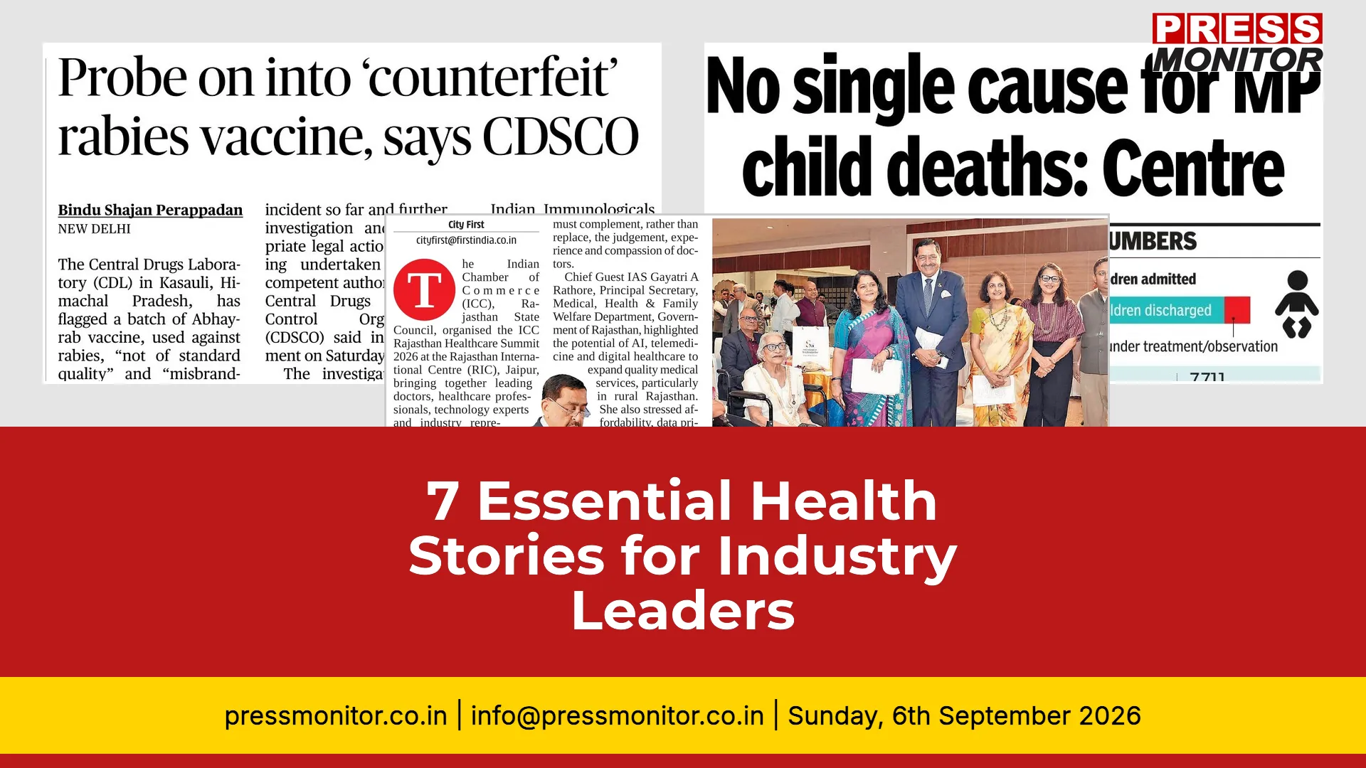 7 Essential Health Stories for Industry Leaders