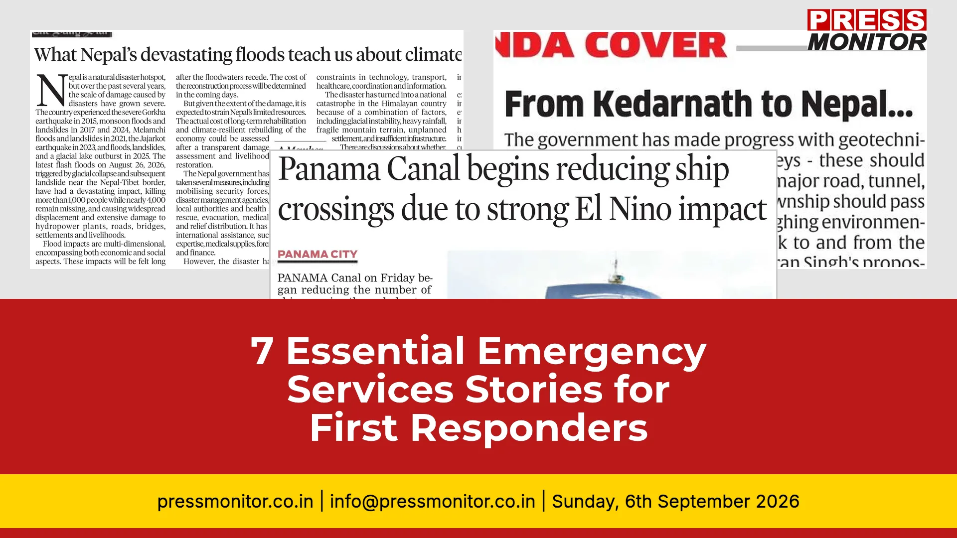 7 Essential Emergency Services Stories for First Responders