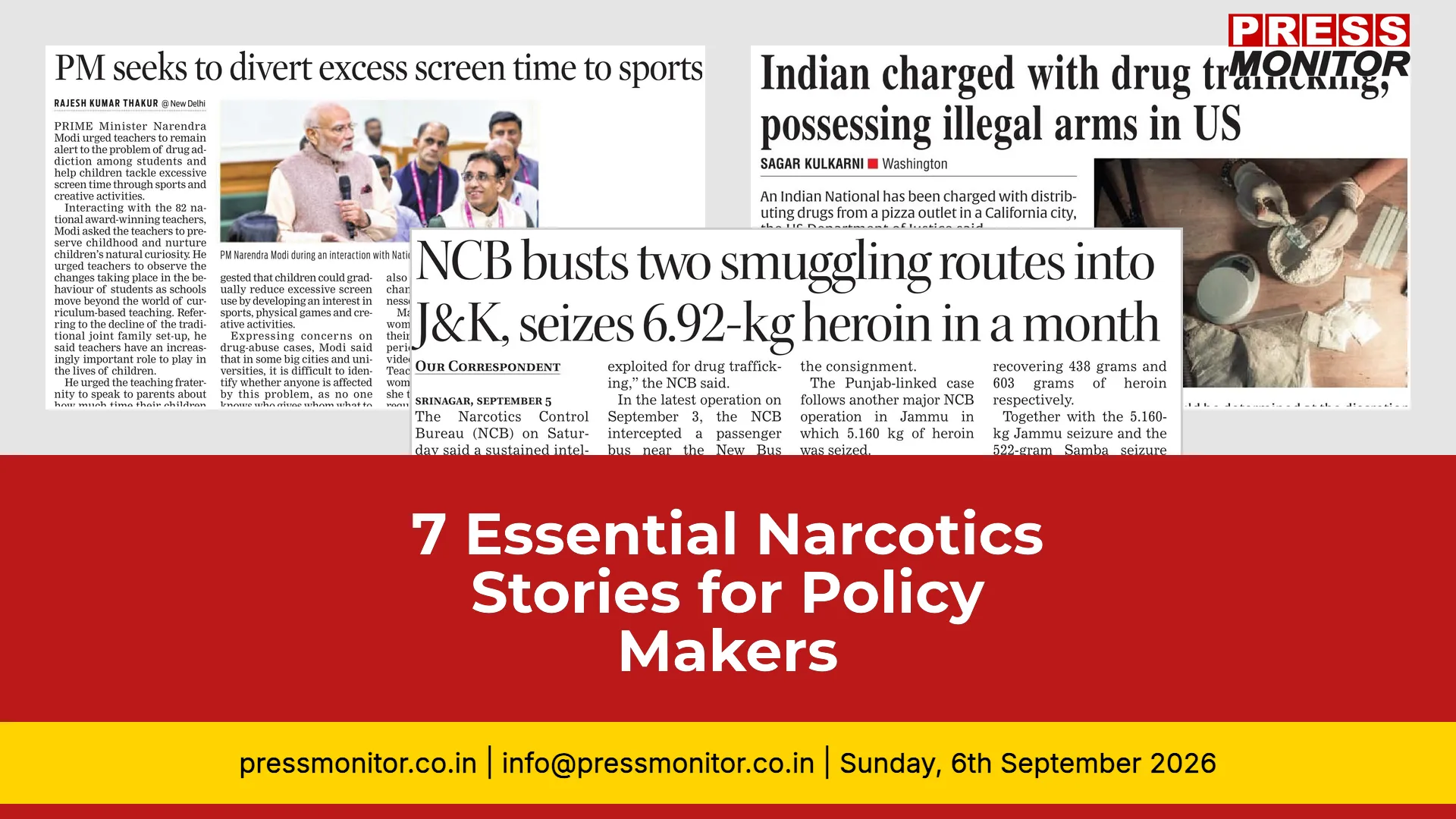 7 Essential Narcotics Stories for Policy Makers