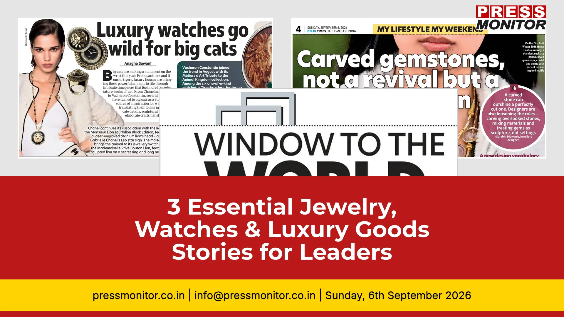 3 Essential Jewelry, Watches & Luxury Goods Stories for Industry Leaders