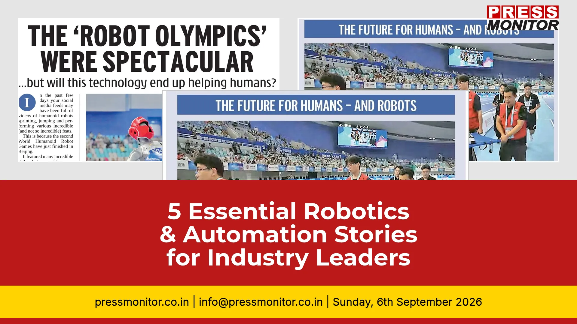 5 Essential Robotics & Automation Stories for Industry Leaders