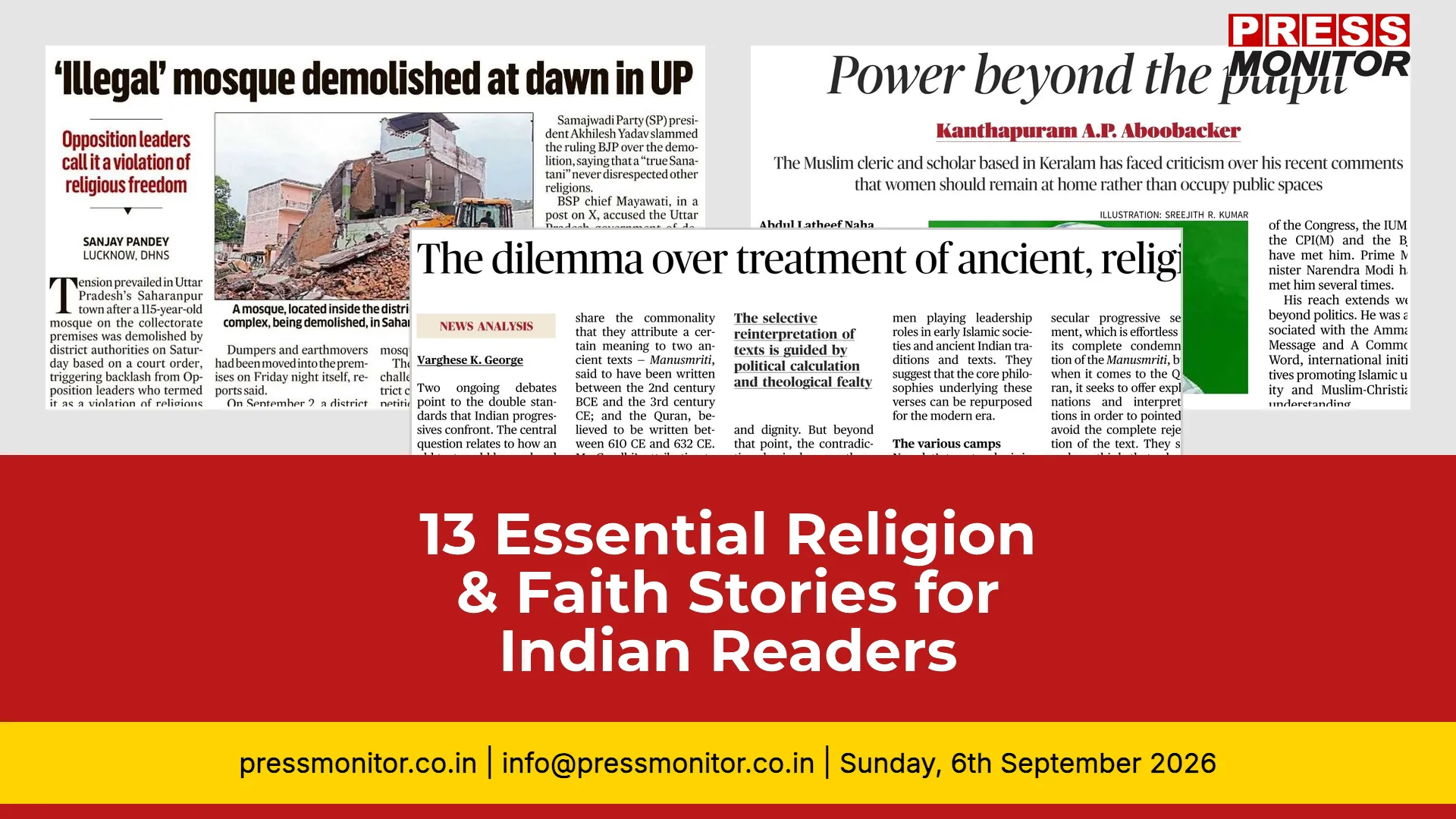 13 Essential Religion & Faith Stories for Indian Readers