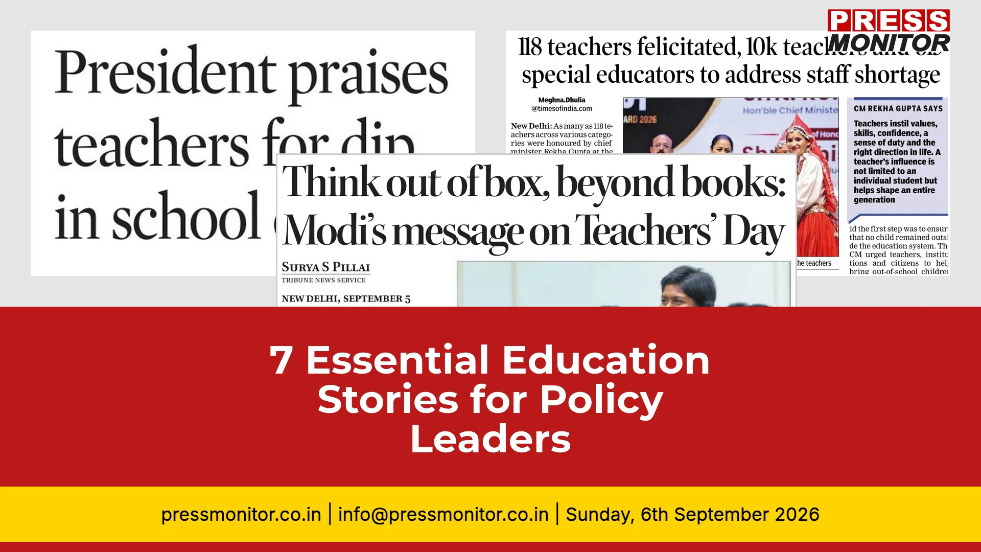 7 Essential Education Stories for Policy Leaders