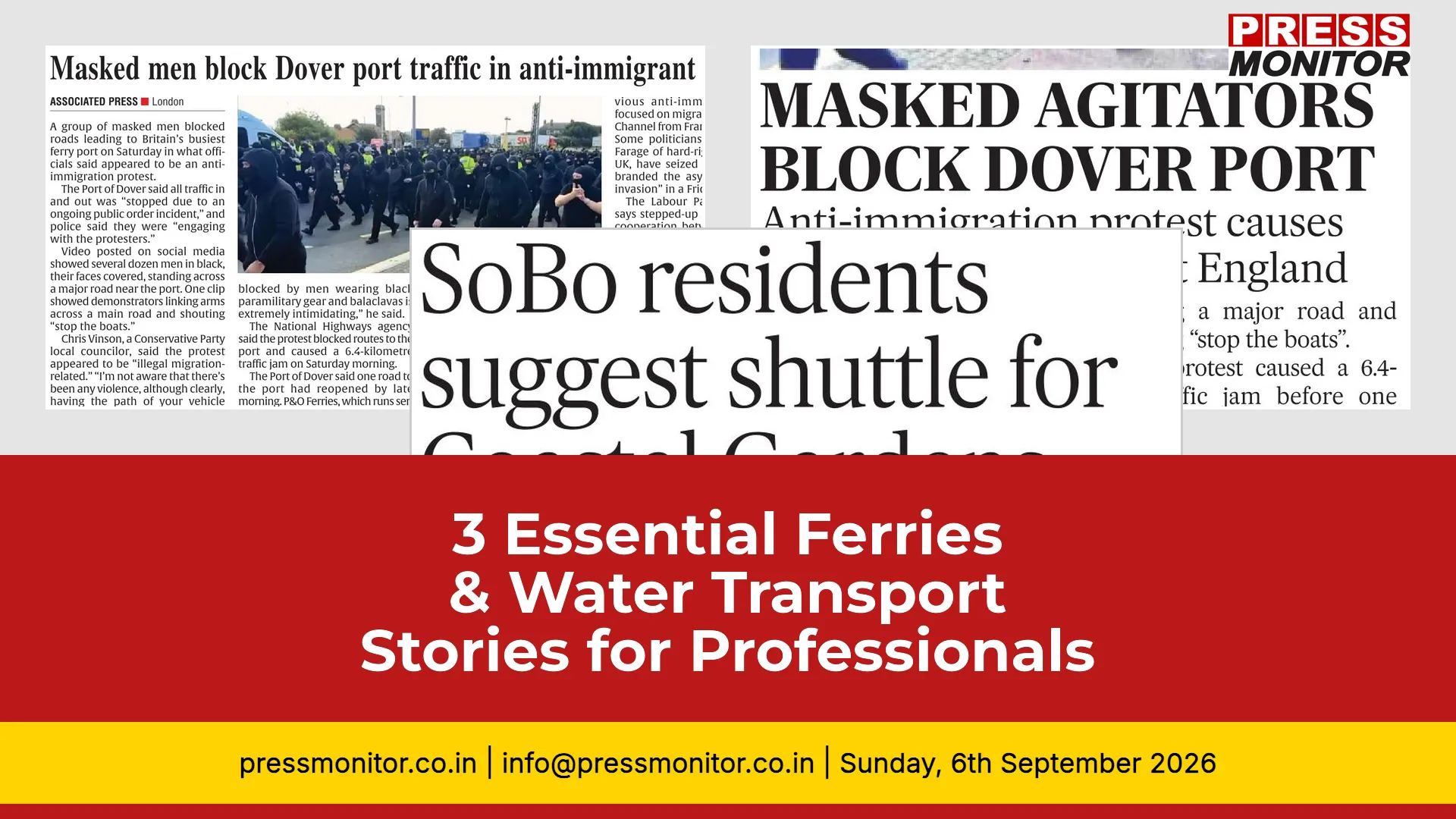 3 Essential Ferries & Water Transport Stories for Maritime Professionals