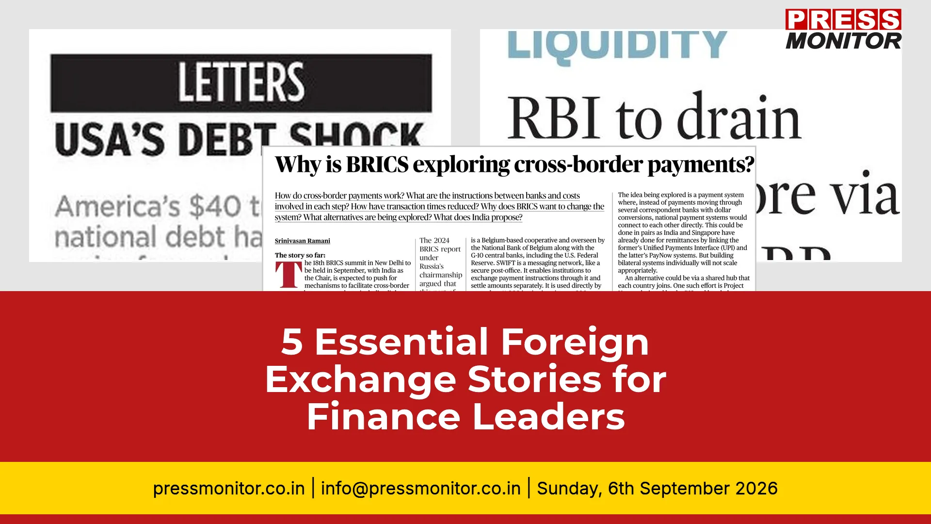 5 Essential Foreign Exchange Stories for Finance Leaders