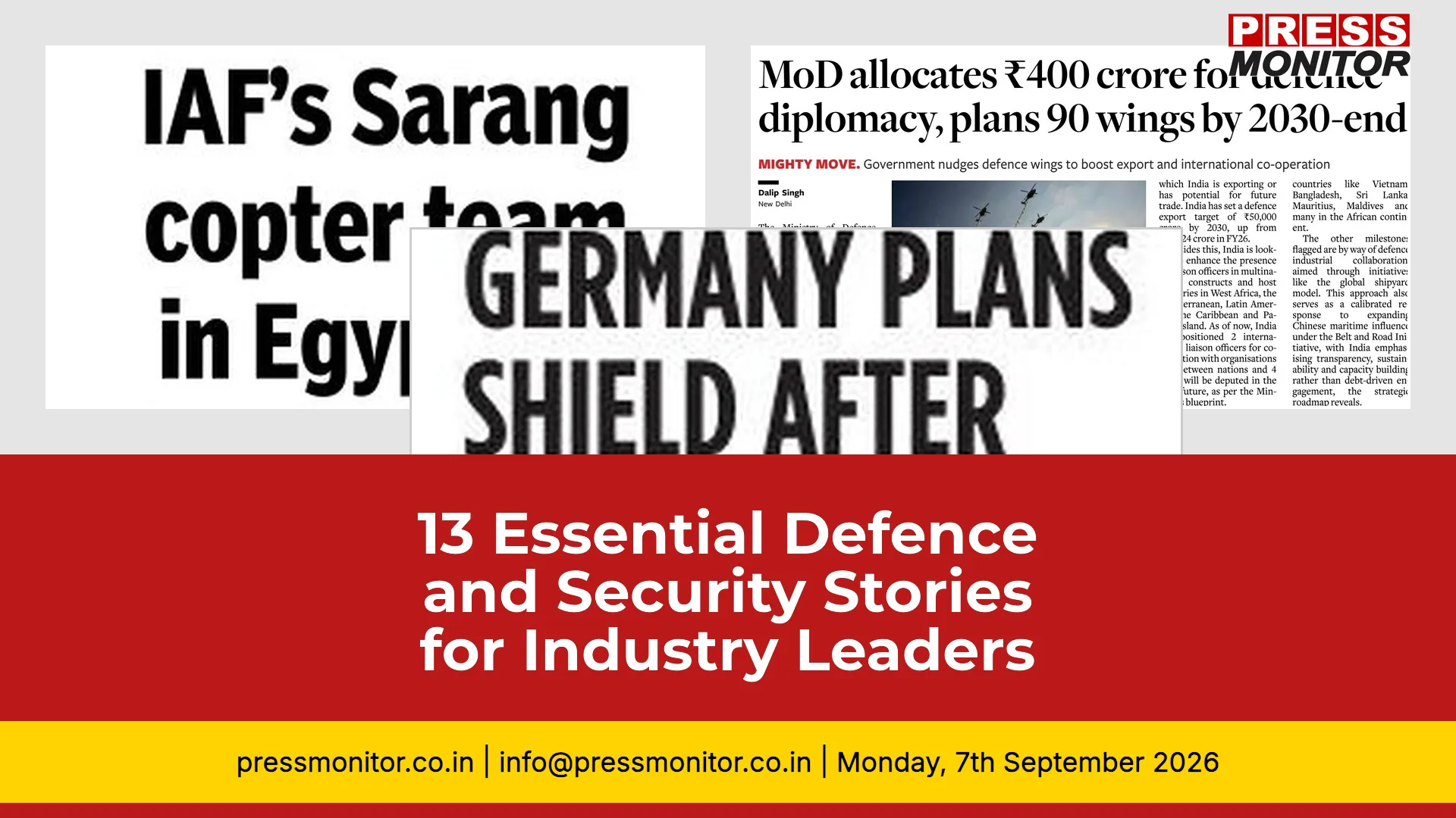 13 Essential Defence and Security Stories for Industry Leaders