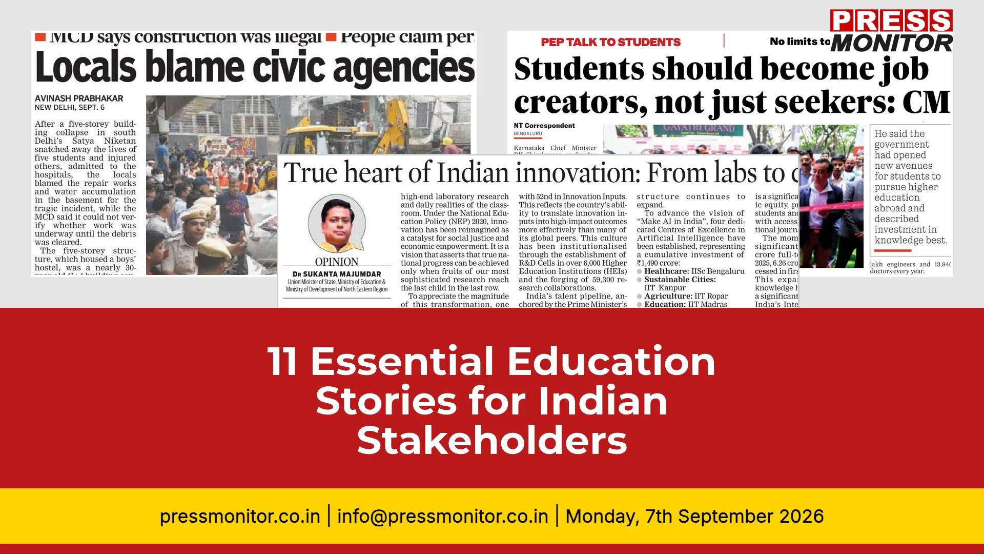 11 Essential Education Stories for Indian Stakeholders