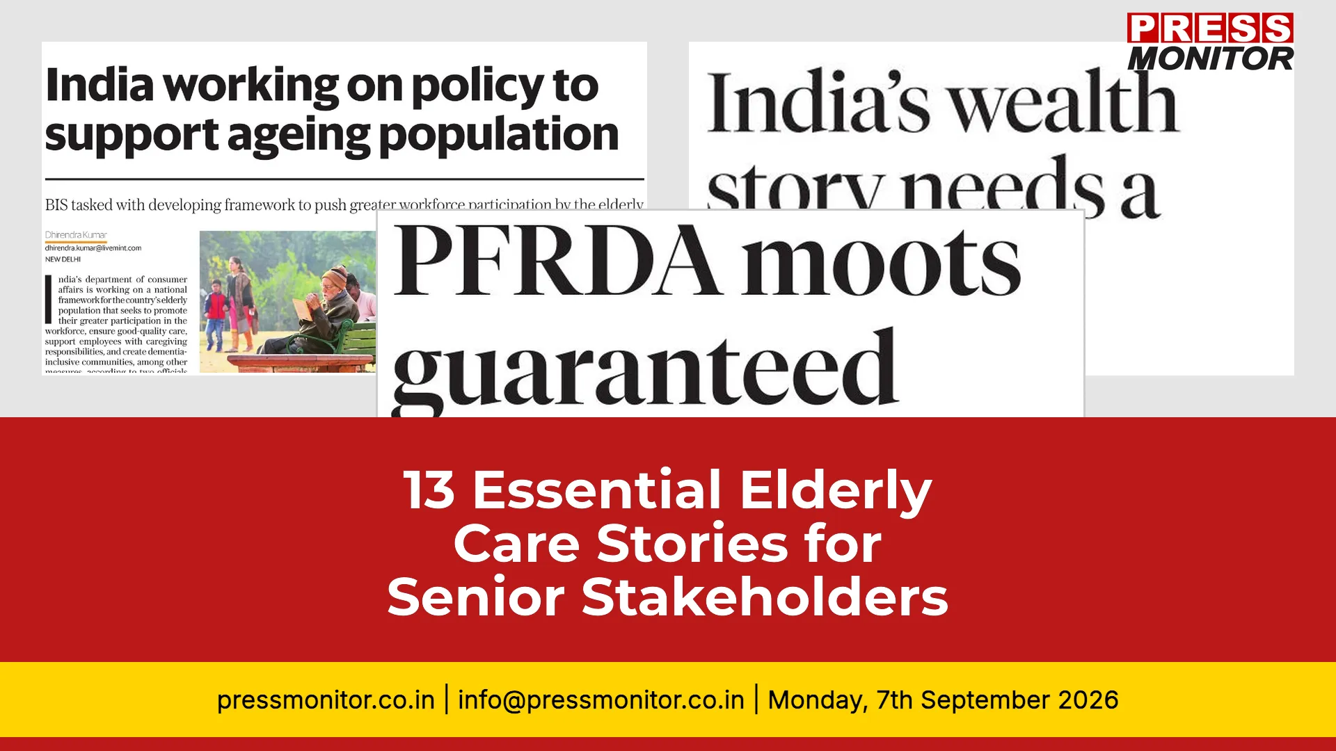 13 Essential Elderly Care Stories for Senior Stakeholders