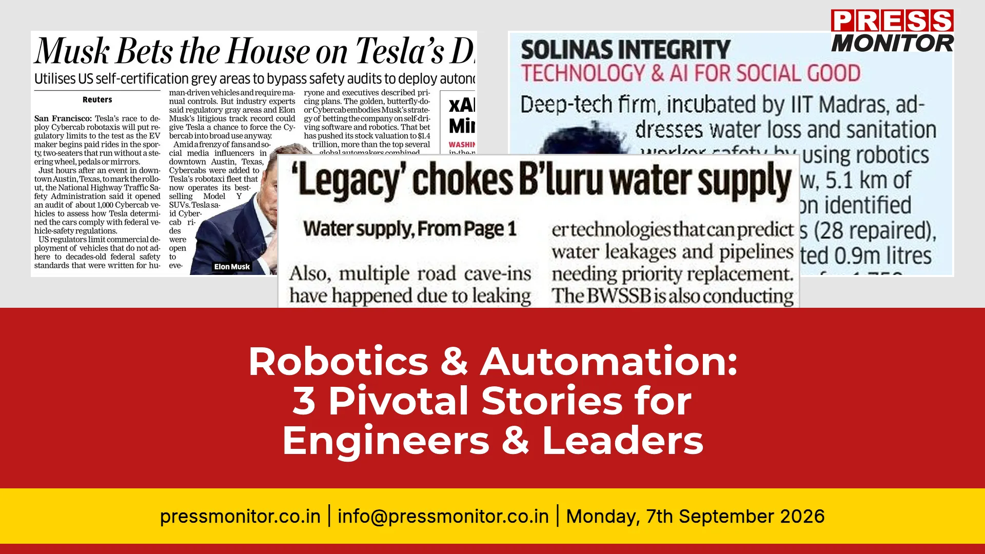 Robotics & Automation: 3 Pivotal Stories for Engineers
