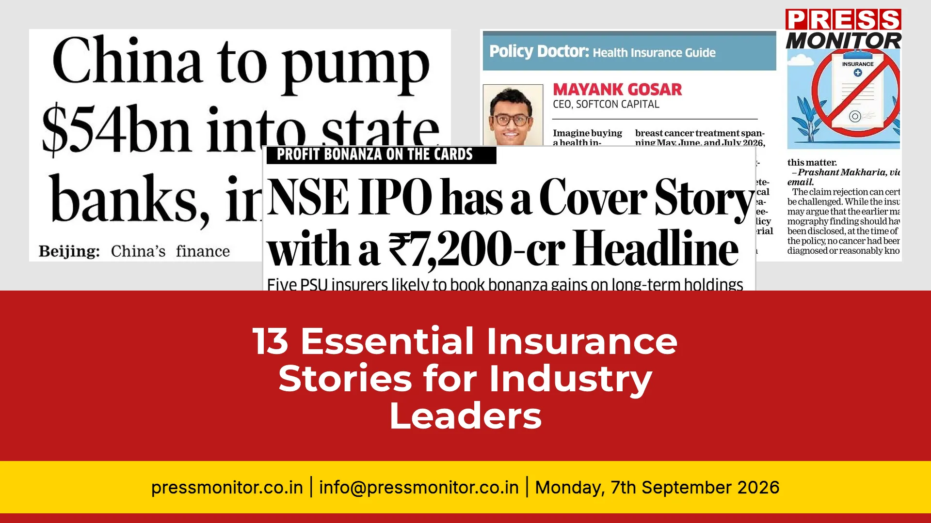 13 Essential Insurance Stories for Industry Leaders