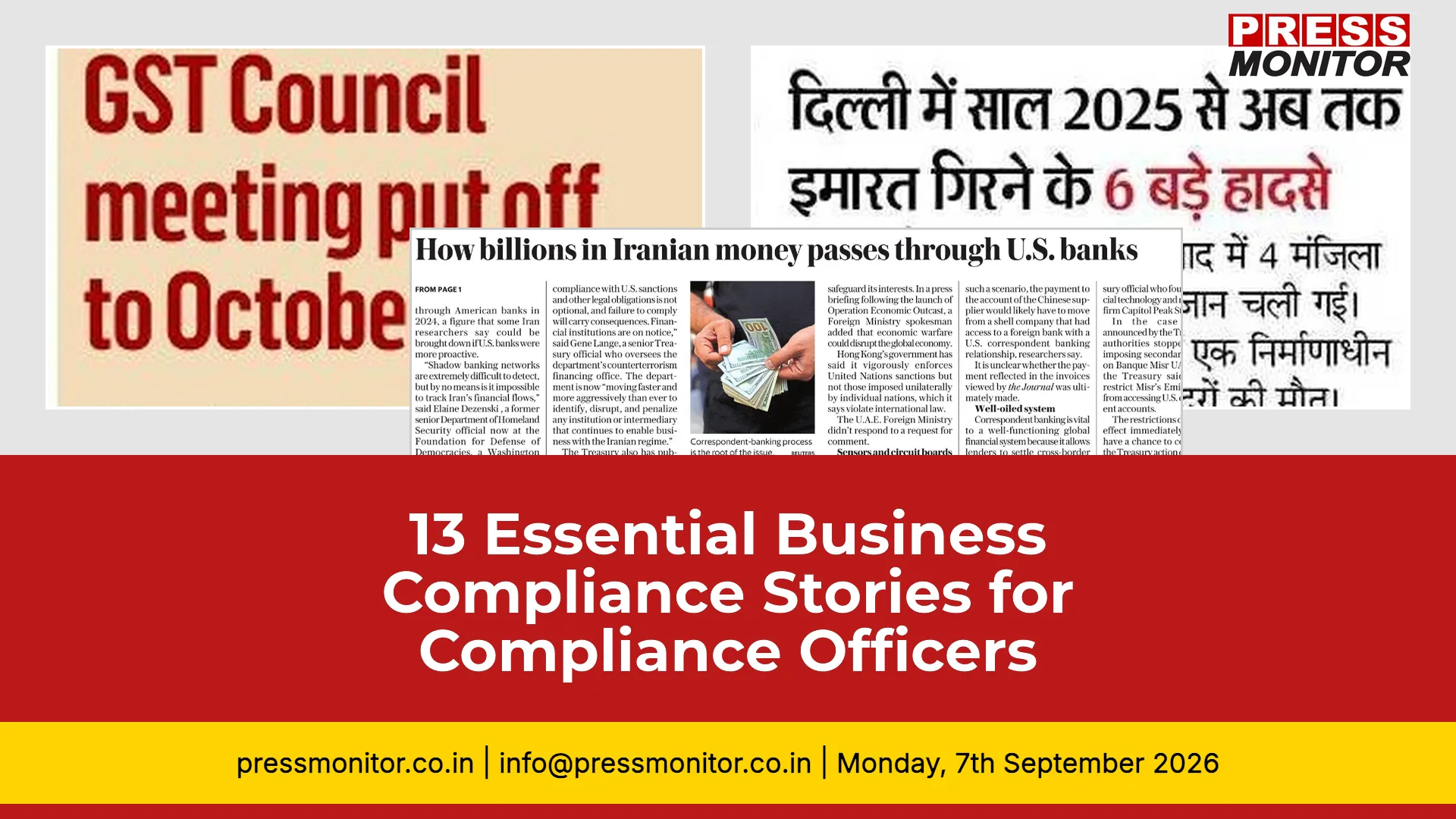 13 Essential Business Compliance Stories for Compliance Officers