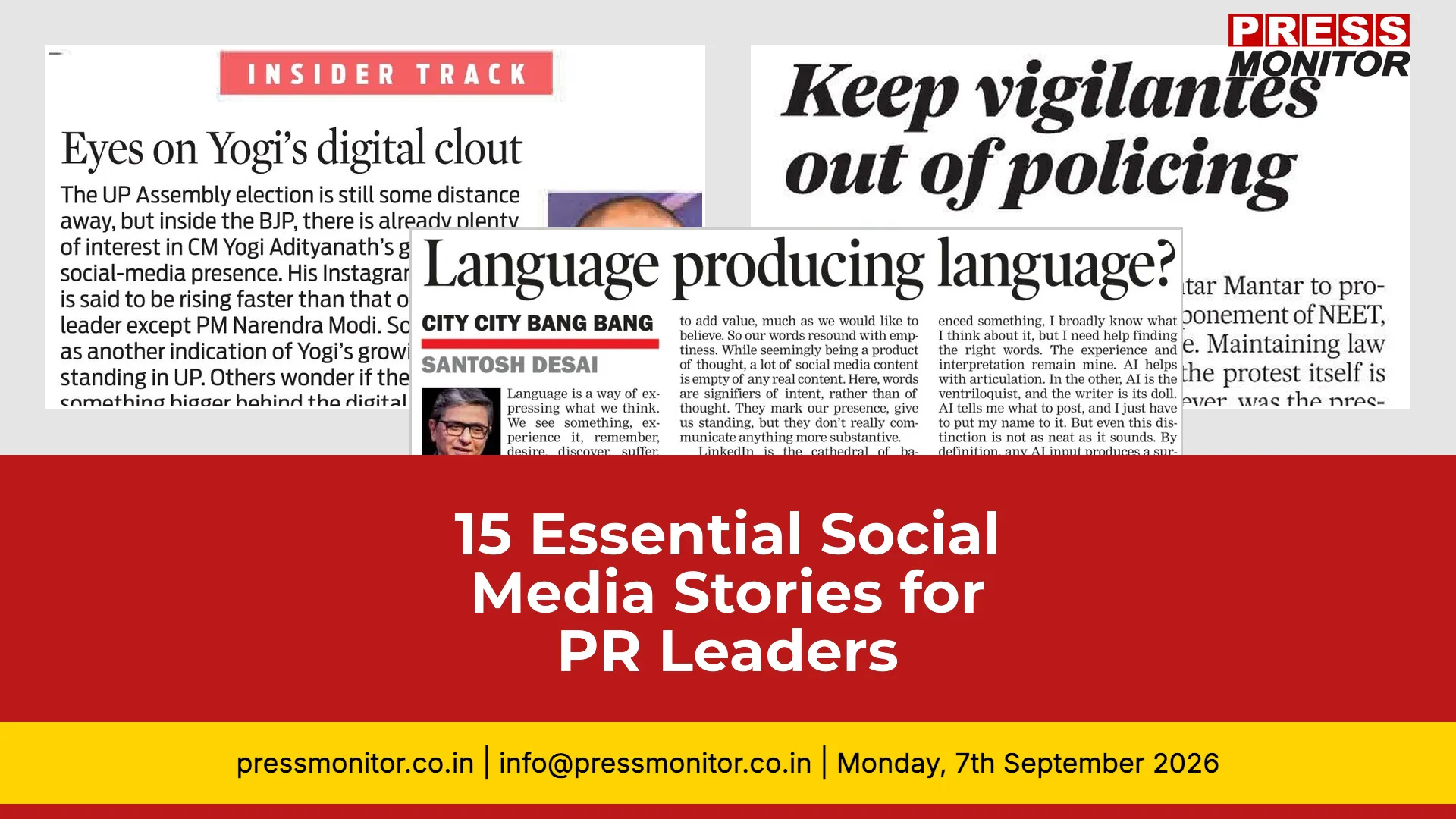 15 Essential Social Media Stories for PR Leaders