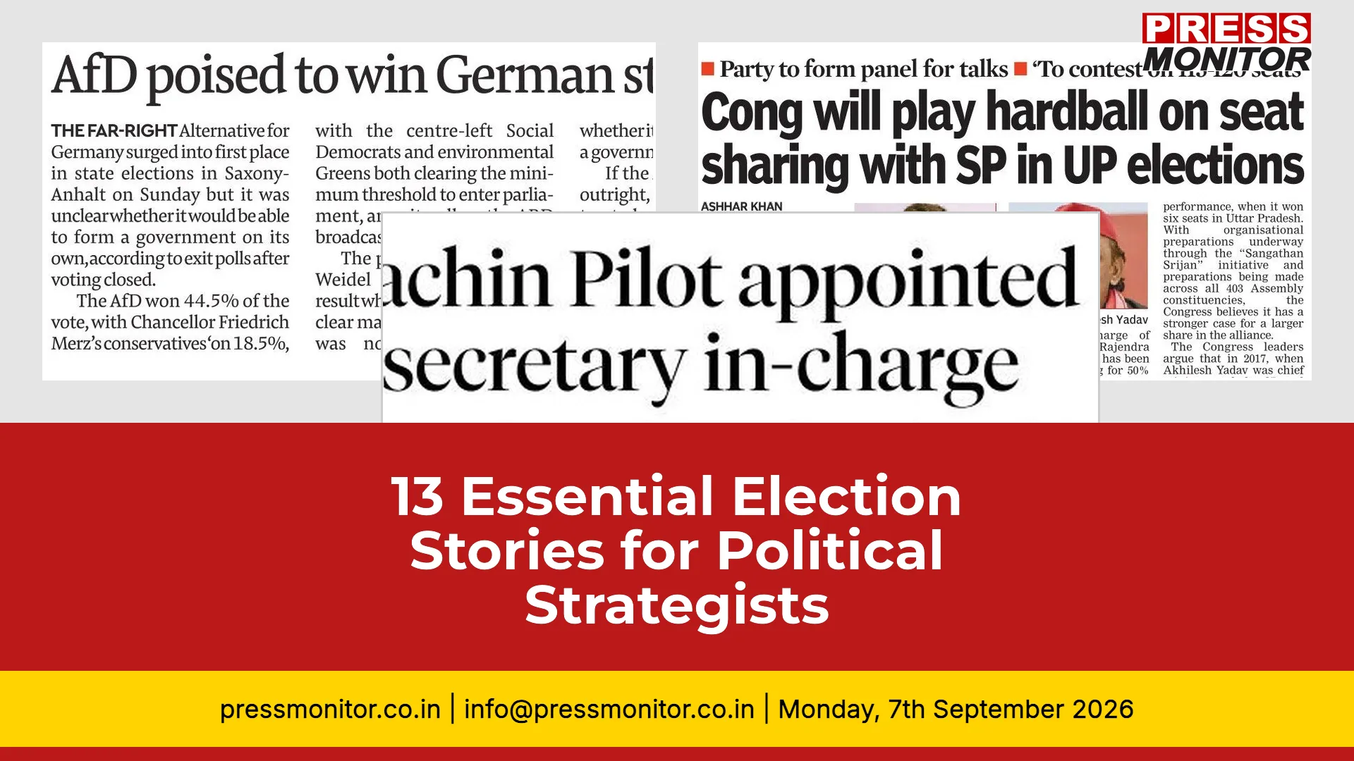 13 Essential Election Stories for Political Strategists