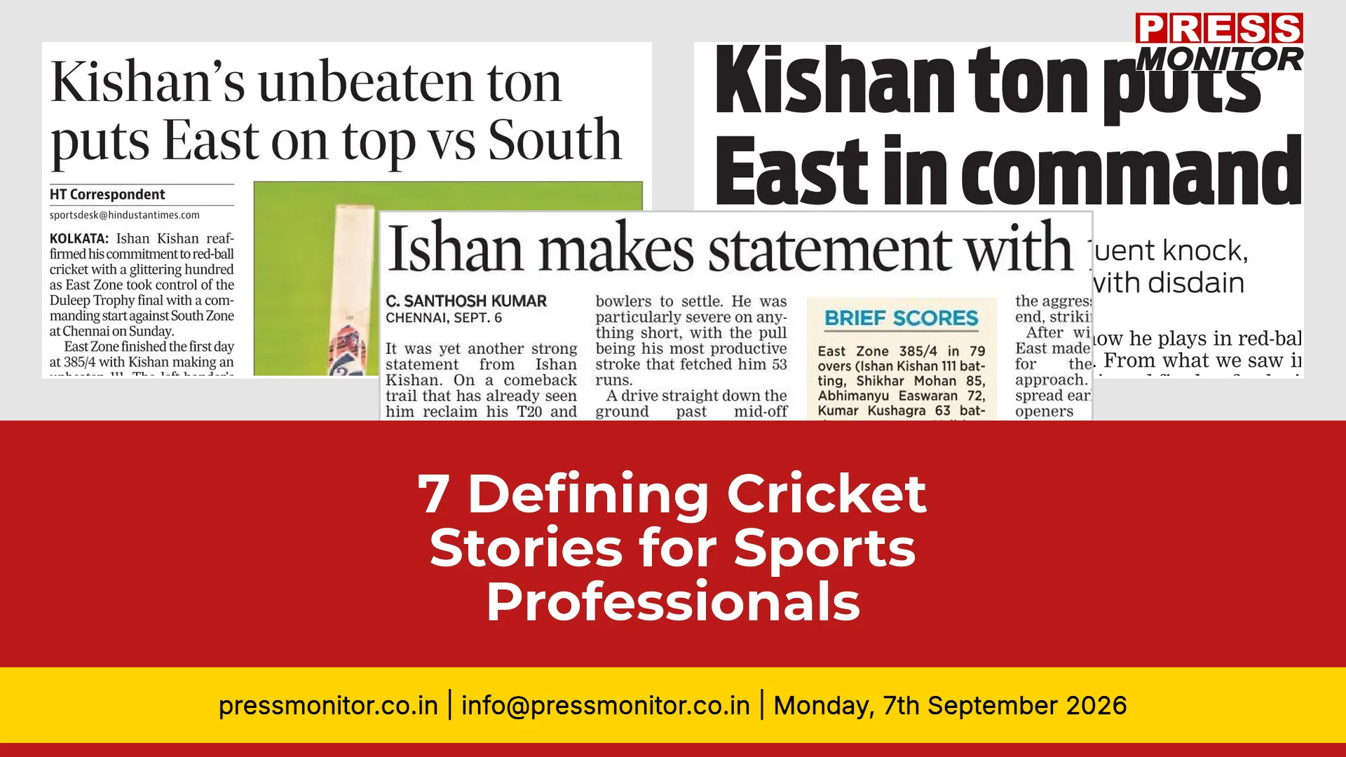 7 Defining Cricket Stories for Sports Professionals