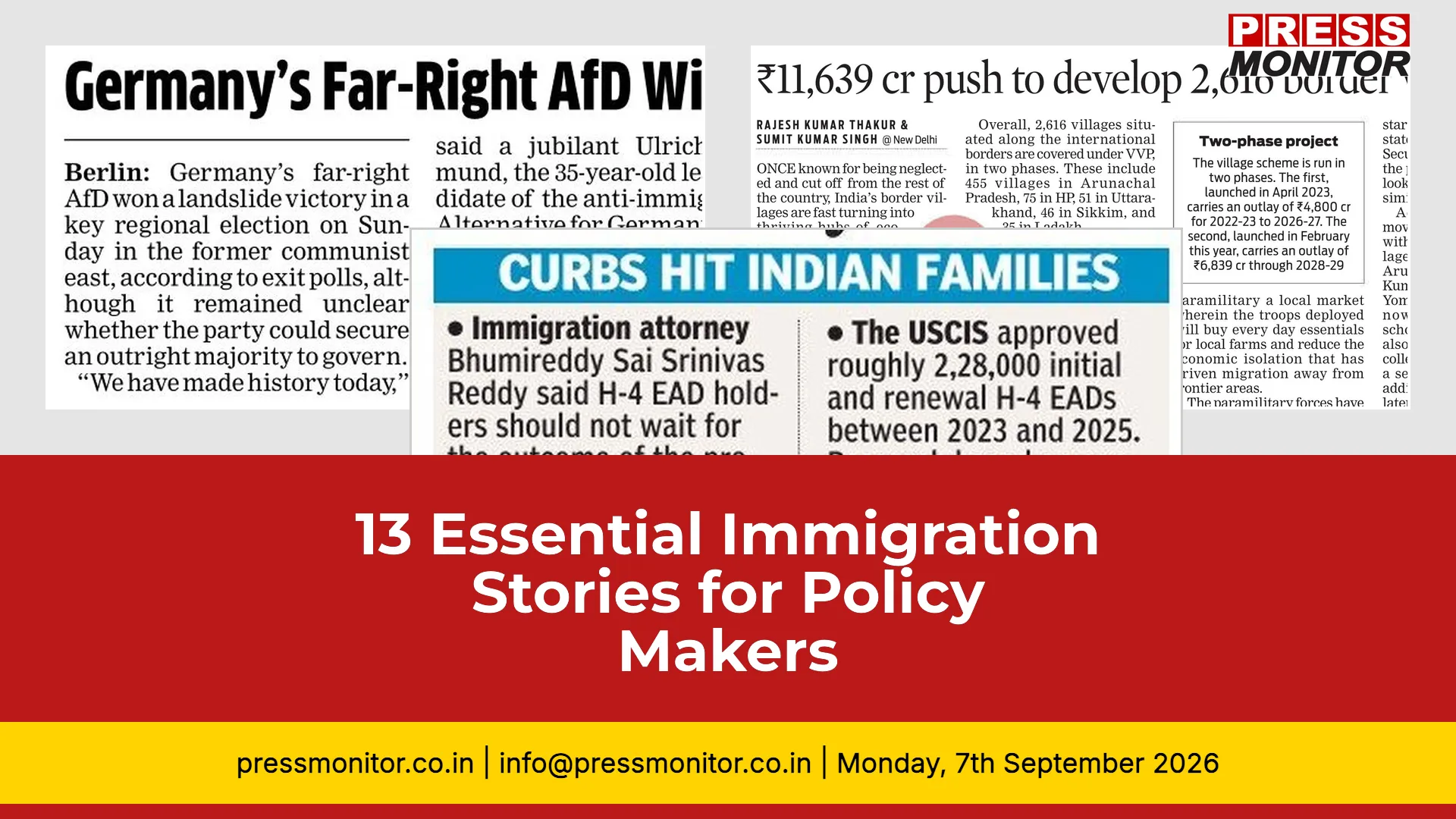 13 Essential Immigration Stories for Policy Makers