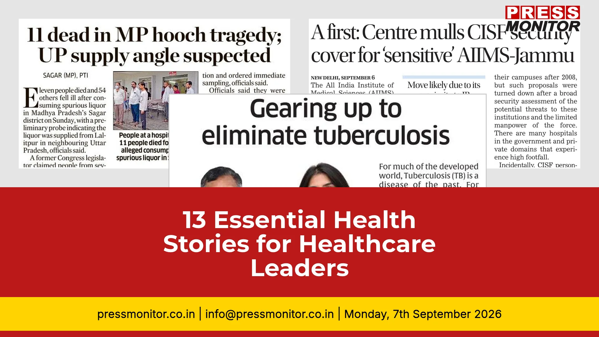 13 Essential Health Stories for Healthcare Leaders